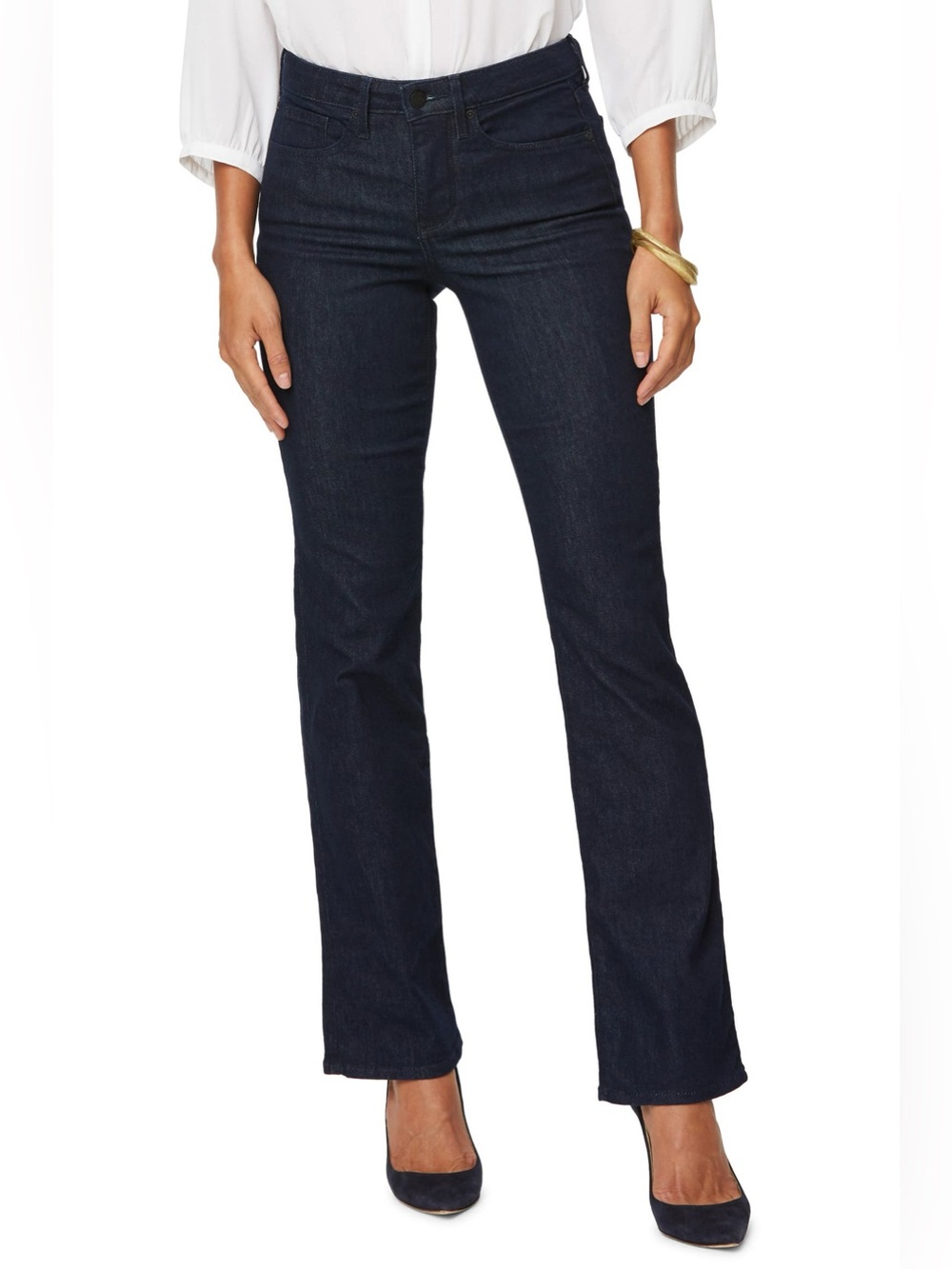 NYDJ Barbara Bootcut Jeans in Rinse. 20W. NWT.